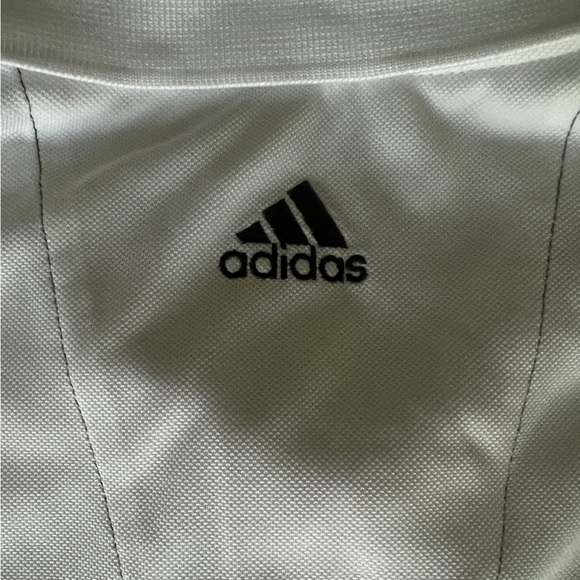 Adidas White ClimaCool Athletic Men’s Long Sleeve Size Medium - Picture 6 of 6